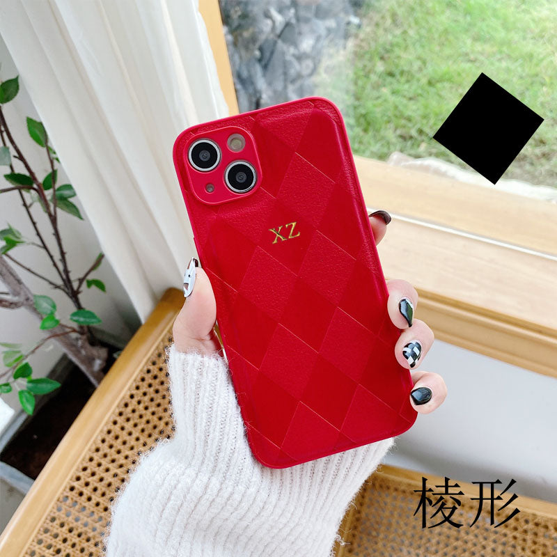 Étui iPhone de luxe personnalisé avec protection de caméra | Gravez le nom, les initiales, les symboles et les chiffres