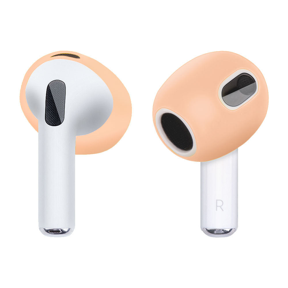 Coussinets d'oreille en silicone de qualité supérieure pour Apple AirPods 1 et 2 : embouts, housses et étuis de protection - Lot de 2 embouts | Coussinets pour écouteurs de haute qualité