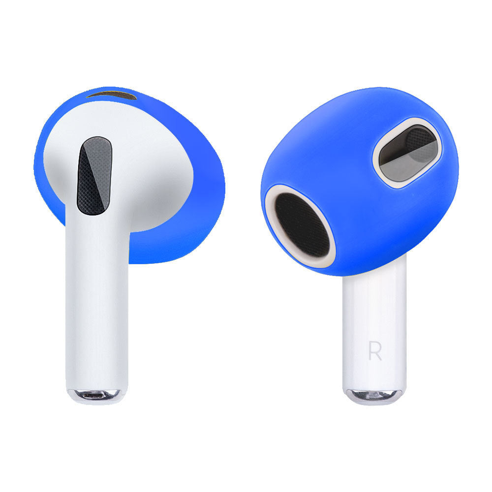 Coussinets d'oreille en silicone de qualité supérieure pour Apple AirPods 1 et 2 : embouts, housses et étuis de protection - Lot de 2 embouts | Coussinets pour écouteurs de haute qualité