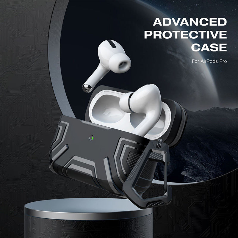 Étui de protection antichoc premium pour AirPods Pro 2 (2022) et AirPods 3 : étui de haute qualité pour écouteurs Bluetooth sans fil Apple | Étui pour casque robuste