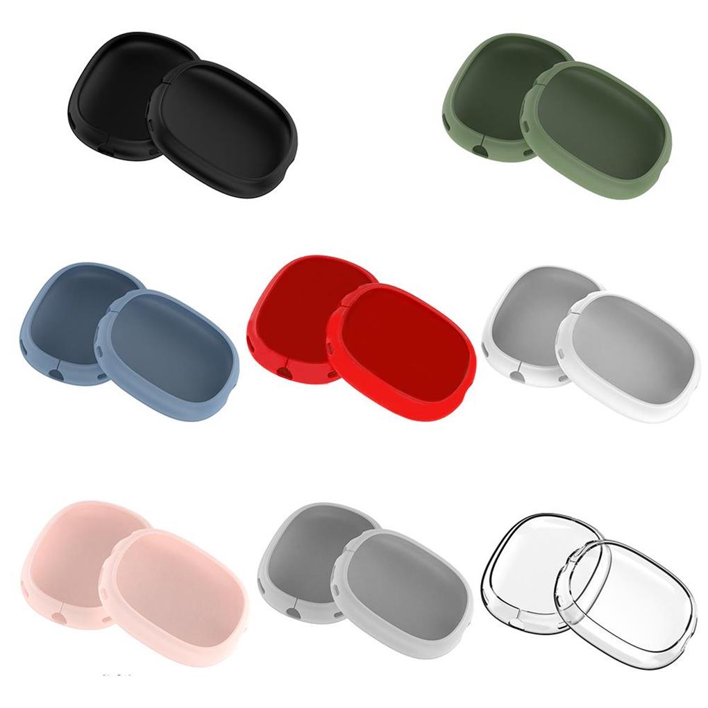 Coque de protection en TPU premium pour Apple AirPods Max : coque transparente résistante aux chocs et aux rayures | Coque souple et transparente - protection haut de gamme pour les écouteurs sans fil
