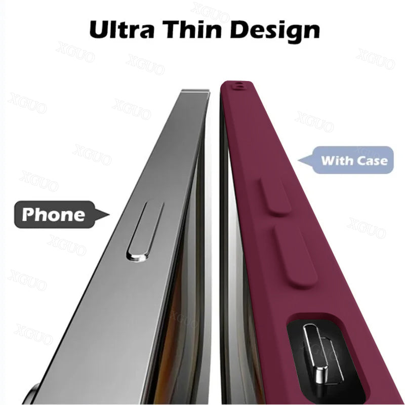 Étui carré en silicone liquide pour Apple iPhone | Protection premium antichoc, magnétique, Magsafe et pour appareil photo