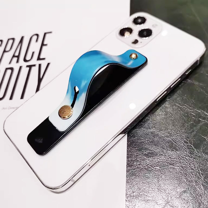 Étui Apple iPhone couleur bonbon transparent haut de gamme | Dragonne Support de téléphone Étui Apple iPhone en silicone souple transparent