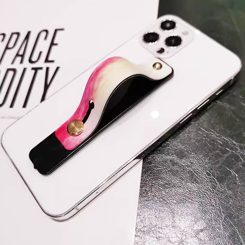 Étui Apple iPhone couleur bonbon transparent haut de gamme | Dragonne Support de téléphone Étui Apple iPhone en silicone souple transparent