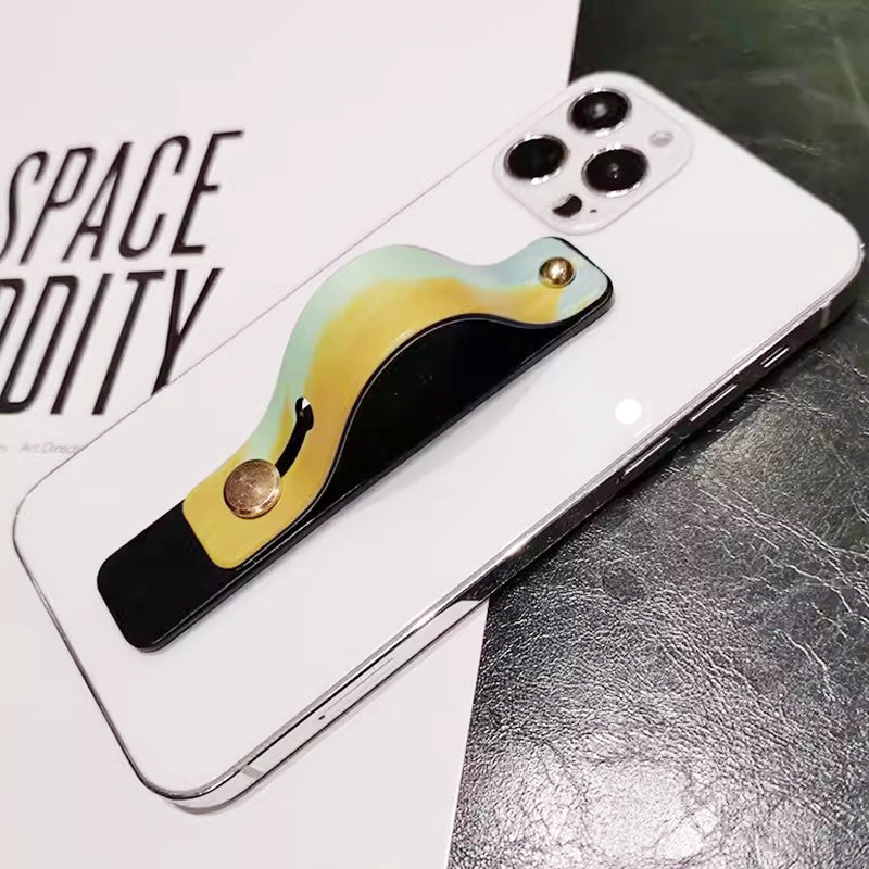 Étui Apple iPhone couleur bonbon transparent haut de gamme | Dragonne Support de téléphone Étui Apple iPhone en silicone souple transparent