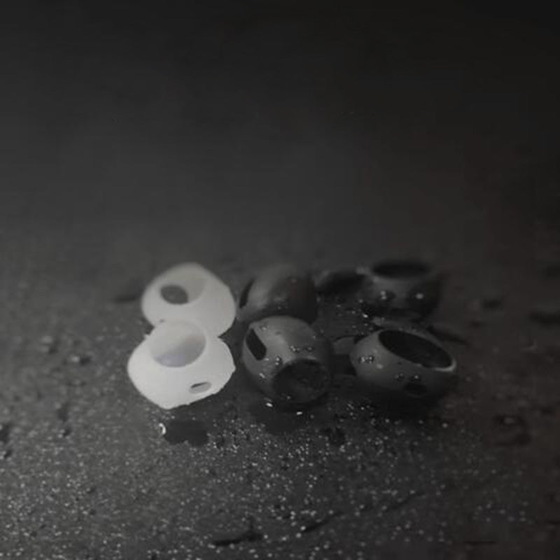 Coussinets d'oreille en silicone de qualité supérieure pour Apple AirPods 1 et 2 : embouts, housses et étuis de protection - Lot de 2 embouts | Coussinets pour écouteurs de haute qualité