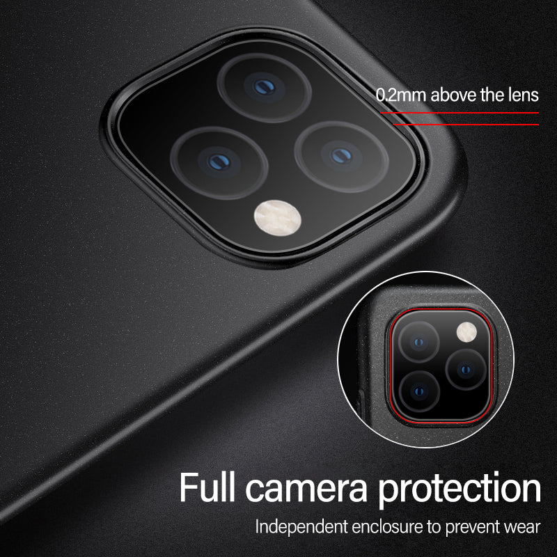 Support de voiture ultra-mince magnétique Apple iPhone Case | Étui de protection léger mat résistant aux chocs