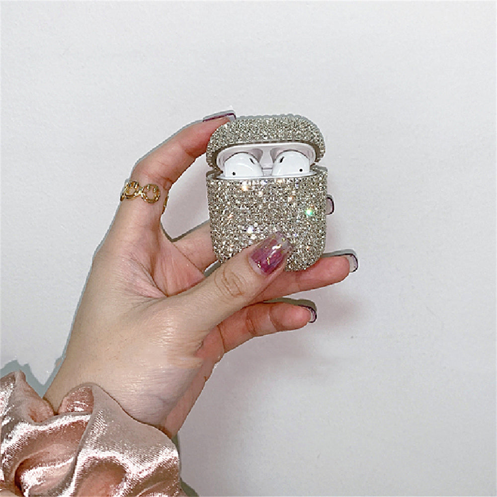 Étui de luxe 3D Bling Diamond pour Apple AirPods Pro et AirPods 1/2/3 - MagSafe Case Accessoires pour écouteurs Bluetooth sans fil