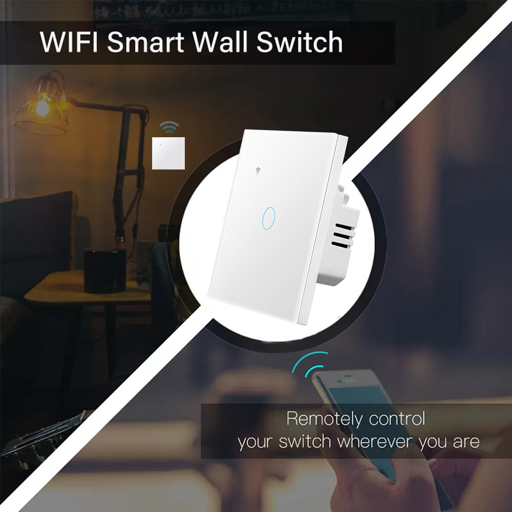 Premium WiFi Lichtschalter Touch Sensor Smart Switch App Fernbedienung