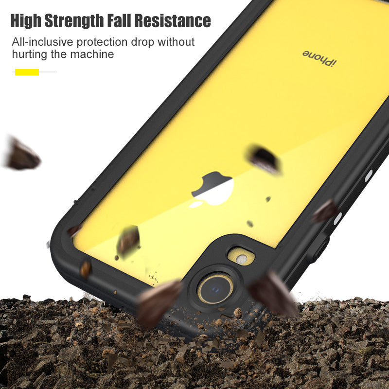 Premium IP68 Militärpanzer Unterwasserhülle MagSafe Apple iPhone 17/17 Air, 16/16e, 15, 14, 13 Pro Max Plus Mini Case- Wasserdicht für Tauchen und Schwimmen | 360° Vollschutz Cover, Magnetische Adsorption, Stoßfest, Kameraschutz, Stilvolle Schutzhülle