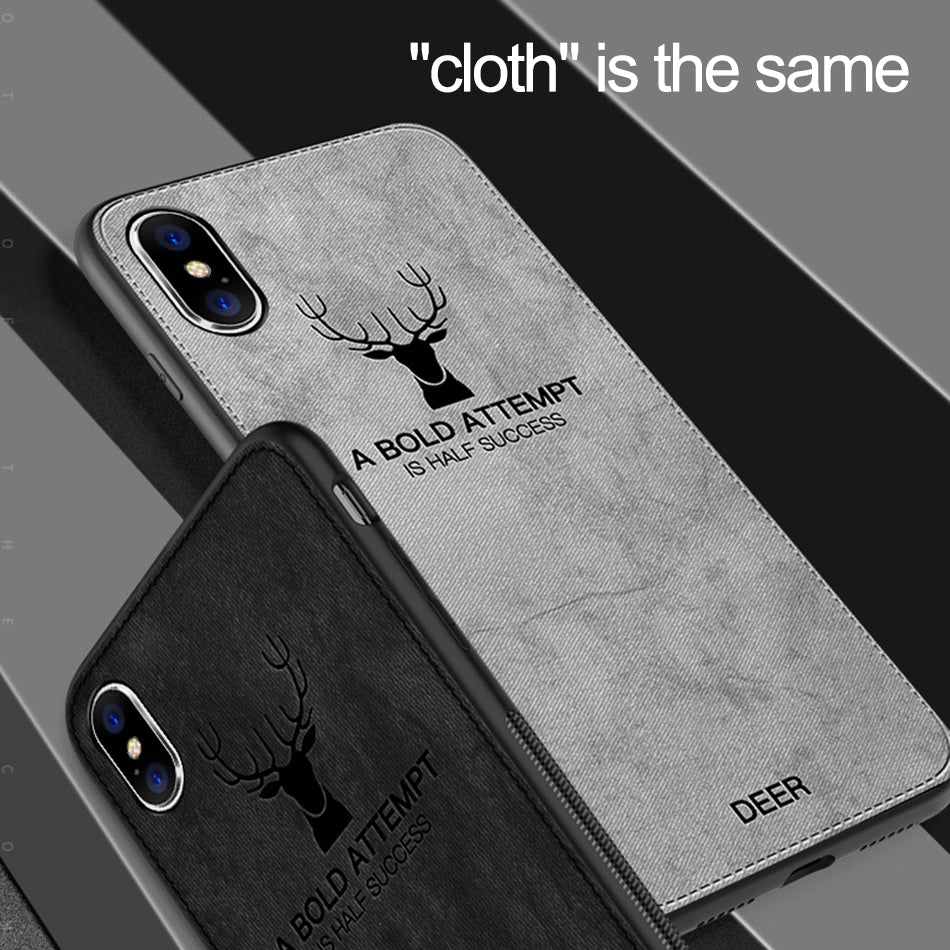 Pare-chocs de luxe avec motif de cerf et citation de motivation sur toile iPhone Case | Étui MagSafe avec housse de protection pour appareil photo | Coque pour Apple iPhone 15/14/13/12 Pro Max Plus | Étui blindé Étui de téléphone portable de haute qualité