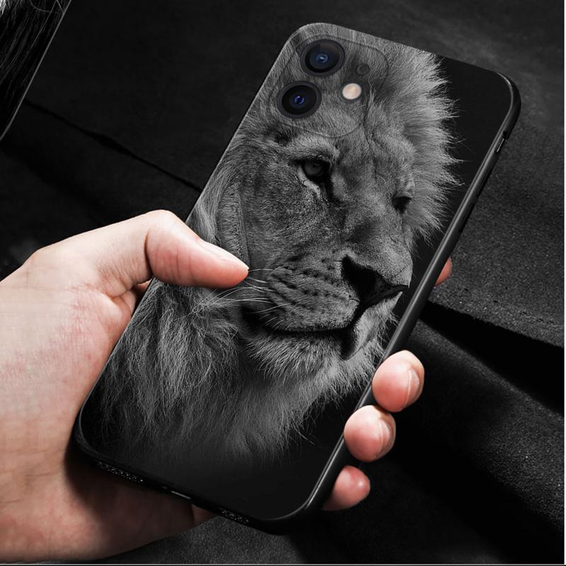 Hochwertige iPhone-Hülle mit Tierdesigns: Wolf, Hund, Katze, Vogel, Löwe, Tiger | MagSafe-kompatibles Case mit Kameralinsenschutz | Premium Hardcase für Apple iPhone 17/17 Air, 16/16e, 15, 14, 13 Pro Max Plus Cover | Stoßsichere Handyhülle & Panzertasche