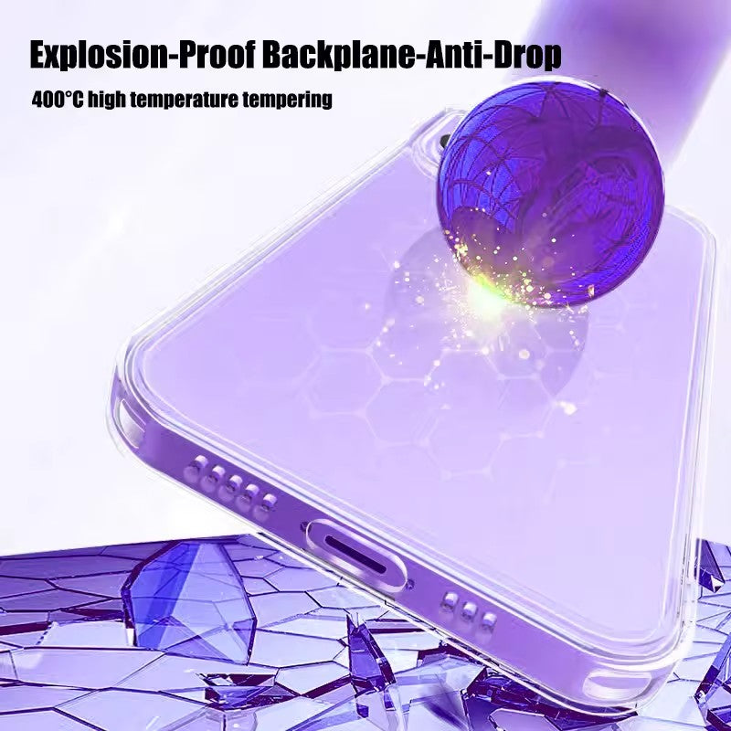 Coque Apple iPhone ultra fine et protectrice | Coque en silicone antichoc de qualité supérieure avec un attrait esthétique cristallin