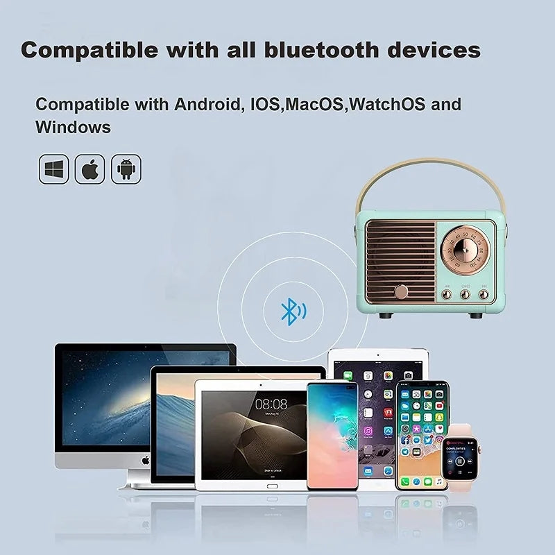 Hochwertiges HM11 Tragbarer Bluetooth-Lautsprecher Drahtloser Bass-Subwoofer Wasserdicht für Outdoor-Auto-Stereo-Lautsprecher