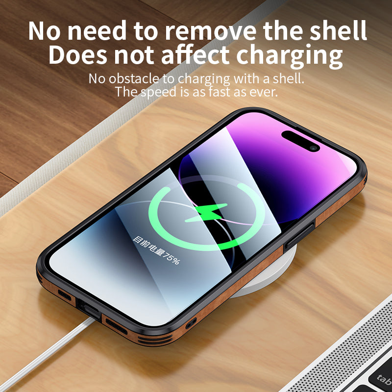 Pare-chocs de luxe avec motif de cerf et citation de motivation sur toile iPhone Case | Étui MagSafe avec housse de protection pour appareil photo | Coque pour Apple iPhone 15/14/13/12 Pro Max Plus | Étui blindé Étui de téléphone portable de haute qualité