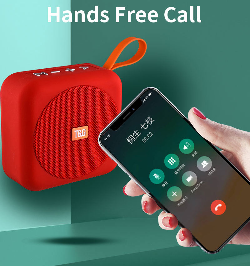 Hochwertiger T&G Mini-Bluetooth-Lautsprecher: Tragbar, Drahtlos, Outdoor-Sport Audio, Stereo, TF- & FM-Kartenunterstützung