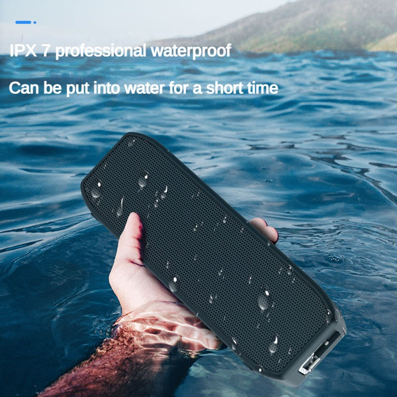 Haut-parleur Bluetooth haut de gamme | Extérieur, portable, étanche IPX7, NFC, autonomie de 24 heures, Micro SD | Compatible avec Apple iPhone 15/14/13/12/11 Pro Max Plus Mini, Android, Samsung
