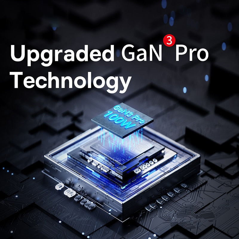 Premium 100W GaN3 Pro USB Ladegerät Desktop Ladestation - Typ C PD QC Quick Charge 4.0 3.0 Schnellladung make some google keywords