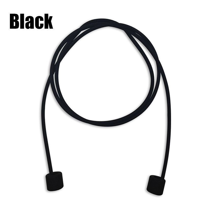 Support de casque anti-perte en silicone de qualité supérieure pour Apple AirPods 1, 2, 3 et Pro : câble tour de cou Bluetooth de haute qualité – Sûr et élégant pour les écouteurs sans fil