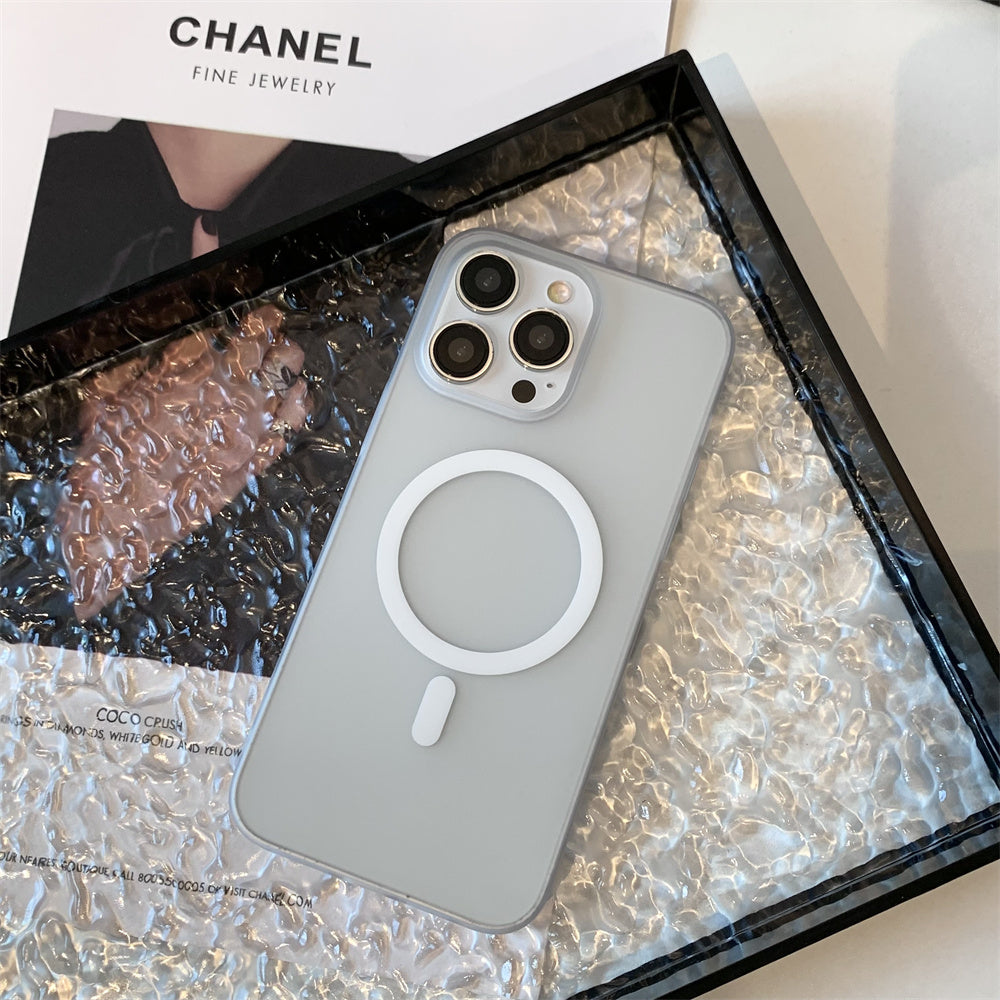 Transparent Magnetic Magsafe For Apple iPhone 16/15/14/13/12 Pro Max Plus Mini Case | Clear Transparent Case, Wireless Charging, Dustproof, Water-Resistant & Enhanced Camera Protection Cover