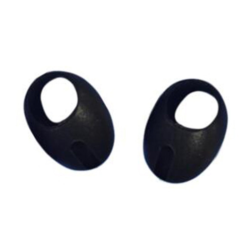 Coussinets d'oreille en silicone de qualité supérieure pour Apple AirPods 1 et 2 : embouts, housses et étuis de protection - Lot de 2 embouts | Coussinets pour écouteurs de haute qualité