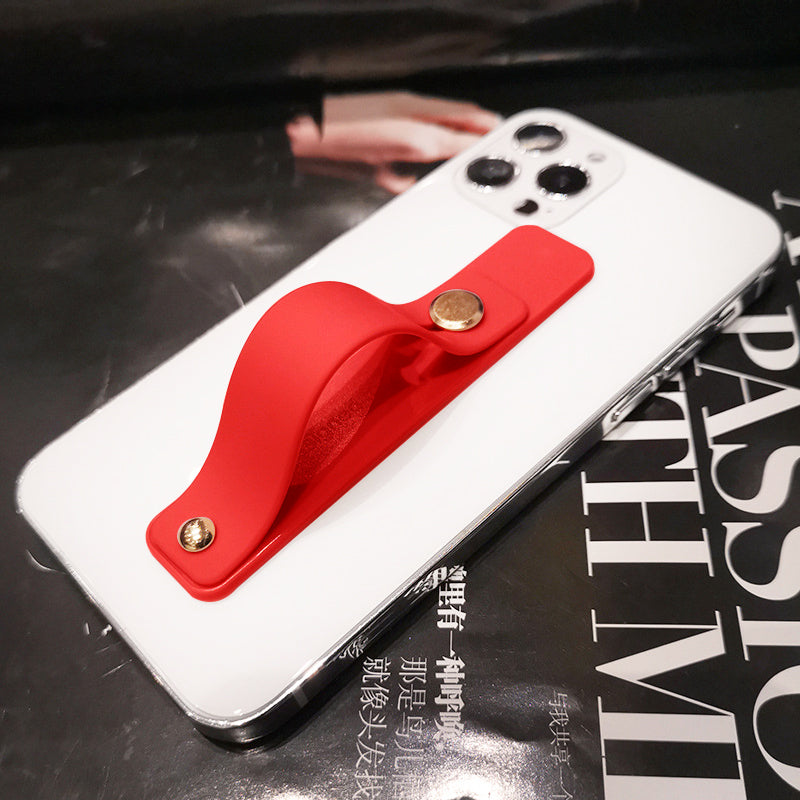 Étui Apple iPhone couleur bonbon transparent haut de gamme | Dragonne Support de téléphone Étui Apple iPhone en silicone souple transparent