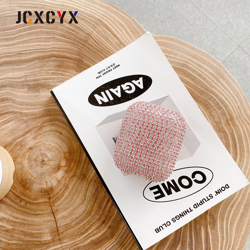 Étui de luxe 3D Bling Diamond pour Apple AirPods Pro et AirPods 1/2/3 - MagSafe Case Accessoires pour écouteurs Bluetooth sans fil