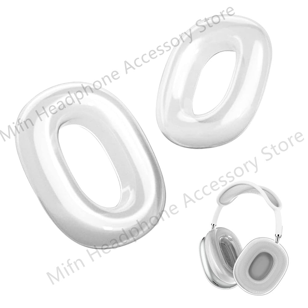 Coque de protection en TPU premium pour Apple AirPods Max : coque transparente résistante aux chocs et aux rayures | Coque souple et transparente - protection haut de gamme pour les écouteurs sans fil
