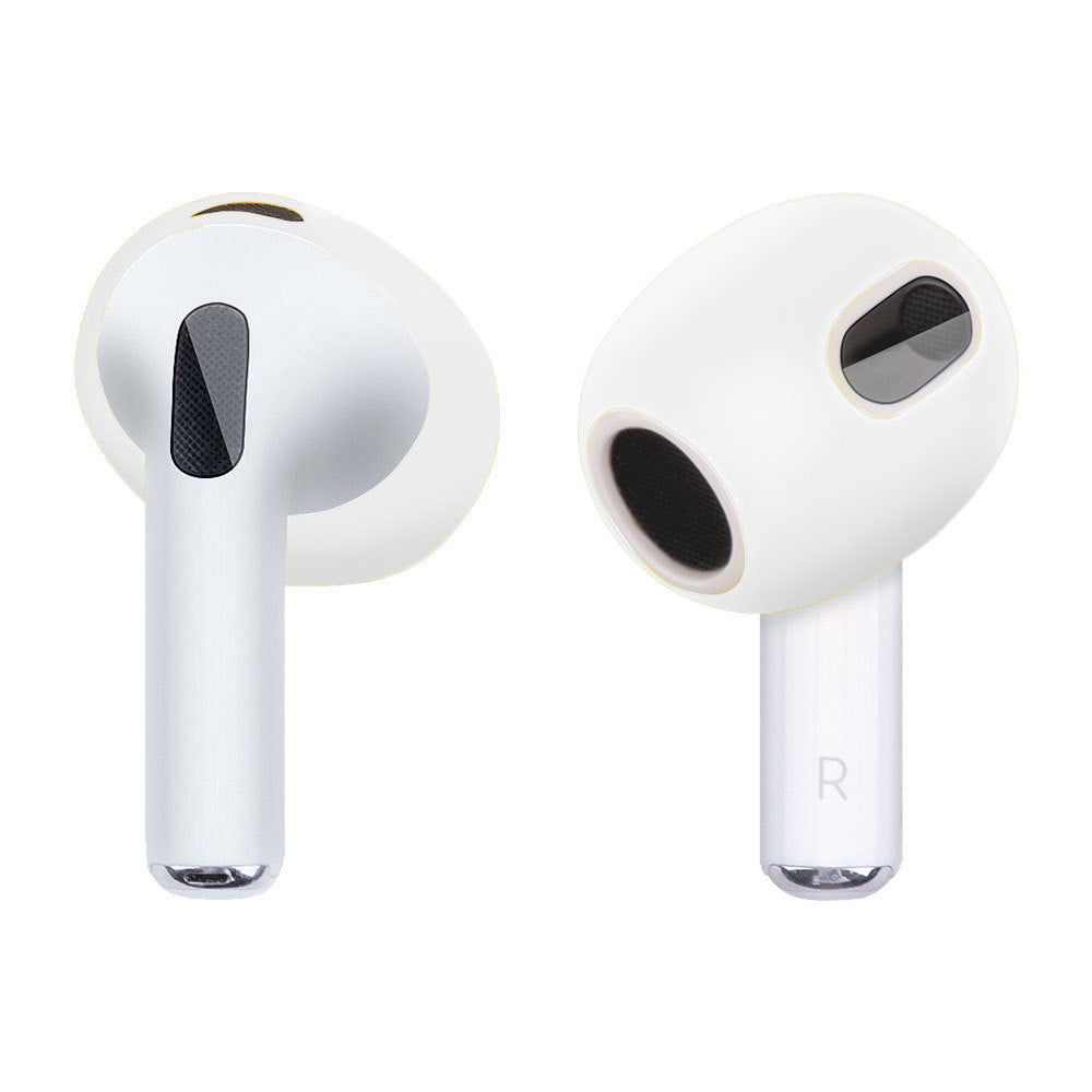 Coussinets d'oreille en silicone de qualité supérieure pour Apple AirPods 1 et 2 : embouts, housses et étuis de protection - Lot de 2 embouts | Coussinets pour écouteurs de haute qualité