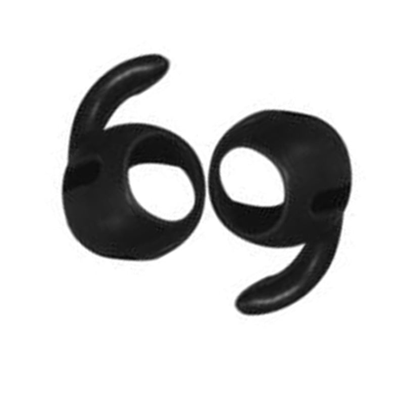 Coussinets d'oreille en silicone de qualité supérieure pour Apple AirPods 1 et 2 : embouts, housses et étuis de protection - Lot de 2 embouts | Coussinets pour écouteurs de haute qualité