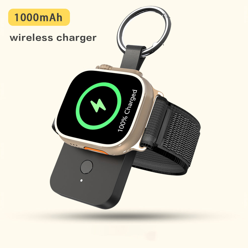 Chargeur Premium pour Apple Watch : Ultra - Portable Magnétique | Station de recharge iWatch pour Apple Watch Ultra 9 8 7 6 5 4 3 SE avec port USB-C