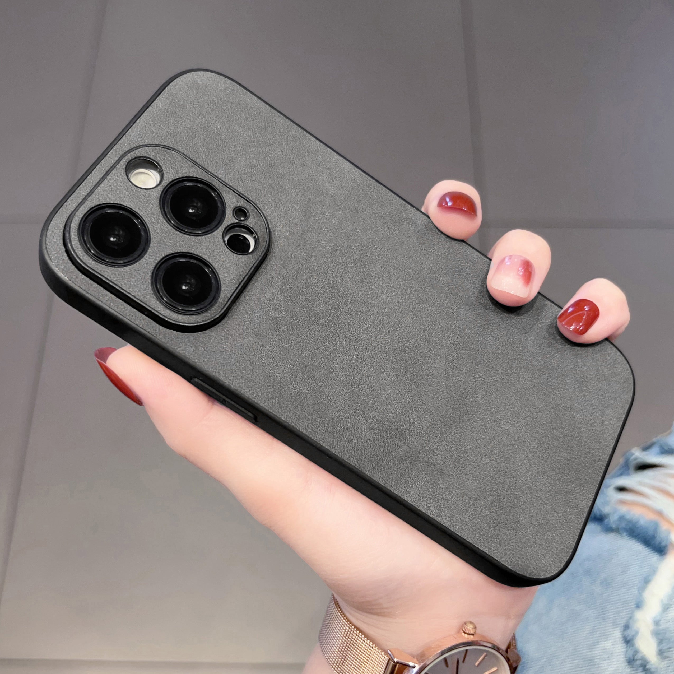 Étui pour iPhone en cuir de haute qualité avec housse de protection antichoc pour appareil photo | Étui MagSafe pour Apple iPhone 15/14/13 Pro Max Plus | Étui pour téléphone portable Panzer