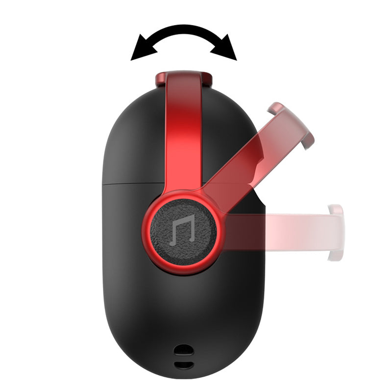 Étui haut de gamme pour AirPods Pro 2/3 avec couvercle de fermeture de lanière - support de casque créatif et couvercle pour Apple AirPods