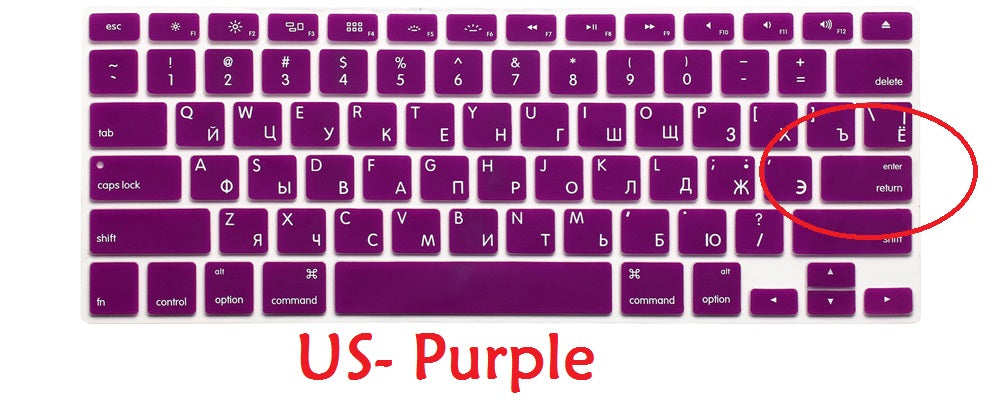 Protecteur de clavier premium pour MacBook Pro/Air (2005-2022) M1/M2, 13/15/16/12 pouces : modèles A2681, A2442, A2779, A2780, A2338 | Housse de clavier de haute qualité