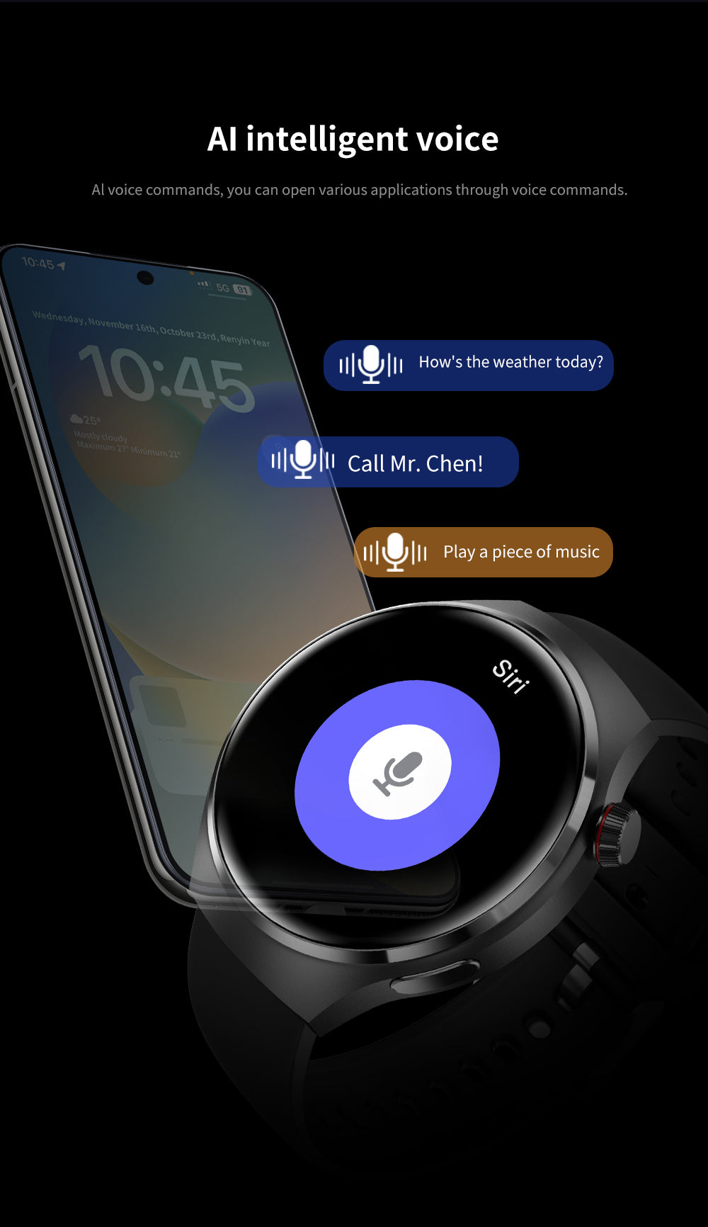 Neue Hochwertige 2024 GT4 Pro Smartwatch für Männer IP68 NFC GPS Tracker AMOLED 360 | HD Bildschirm Herzfrequenz