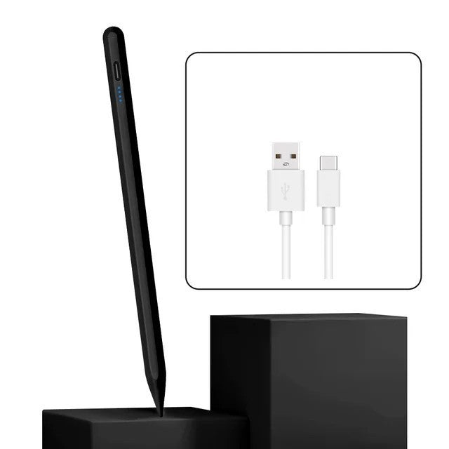 Stylet universel premium : stylet tactile pour tablettes, ordinateurs portables et téléphones portables, compatible avec Apple iPhone, MacBook, iPad, Xiaomi, Huawei, iOS, Android & Windows - stylet précis