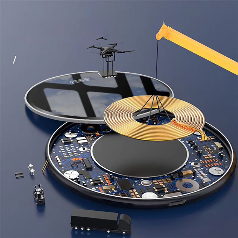 Chargeur sans fil 30W charge rapide pour Apple iPhone 15 14 13 12 11 Pro Max Plus Mini, AirPods Pro, iOS, Android, Samsung | Chargeur premium pour smartphone