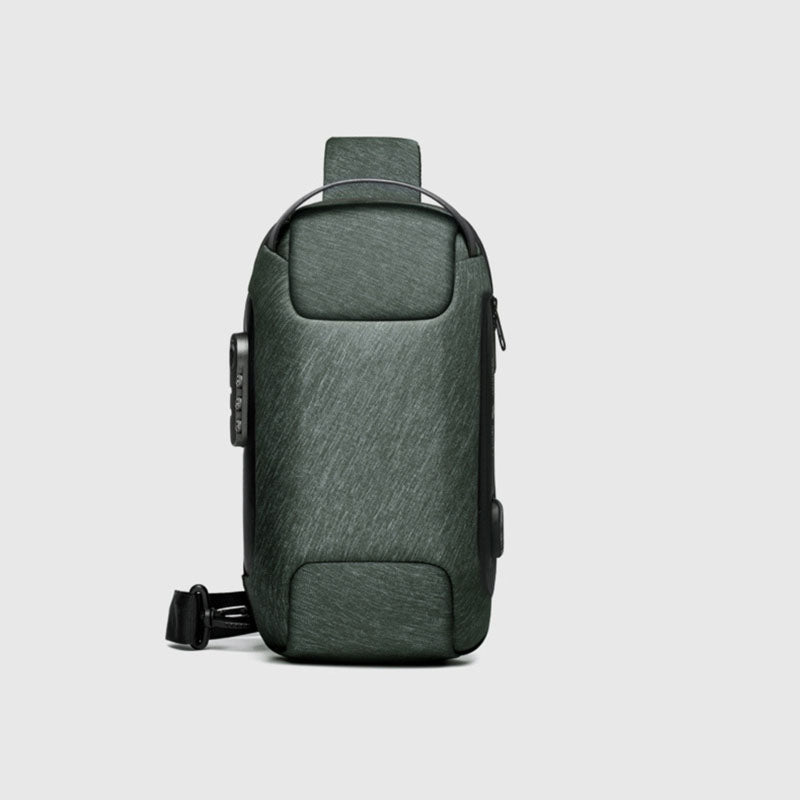 Sac à dos professionnel haut de gamme pour homme : sac à dos étanche pour ordinateur portable avec chargement USB, compartiment pour ordinateur portable 17", idéal pour les voyages, la technologie | Édition limitée