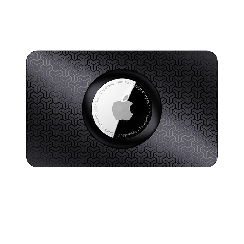 Premium Apple AirTag Brieftaschenhalter & Hülle, 2er Pack: Dünner AirTag Brieftaschenclip, Case für Apple Airtags, GPS-Tracker