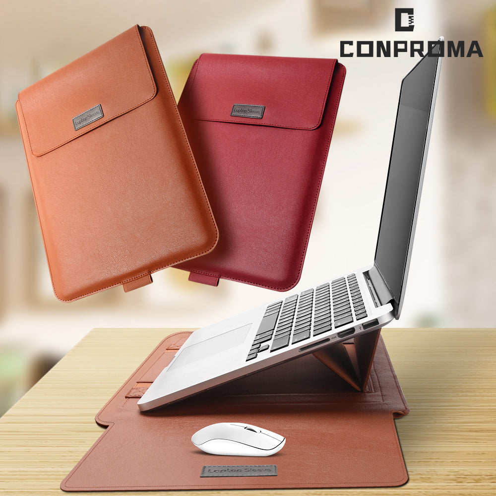 Mallette multifonctionnelle pour ordinateur portable avec tapis de souris pour MacBook Air/Pro M1/M2, 13/13,3 pouces : sacoche universelle pour ordinateur portable, compatible avec Huawei, Asus, Dell - 11, 12, 14, 15, 15,6, 16 pouces