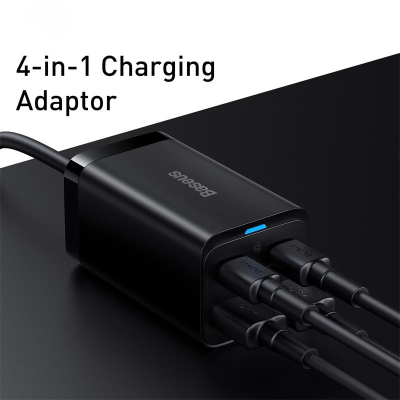 Station de recharge de bureau avec chargeur USB GaN3 Pro Premium 100W, Type C PD QC, Charge rapide 4.0 3.0