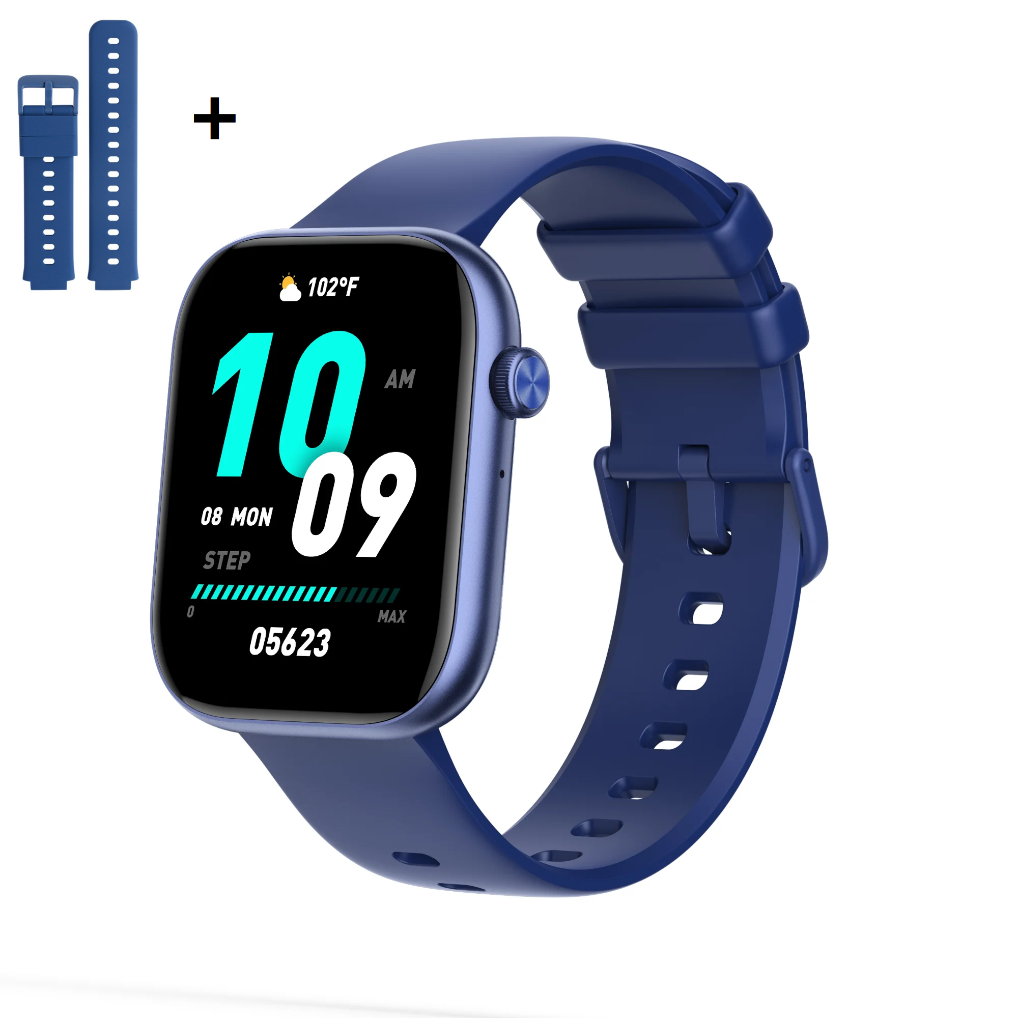Montre intelligente d'appel vocal de haute qualité pour hommes, surveillance de la santé, étanchéité IP68, notifications intelligentes, assistant vocal, montre intelligente pour femmes
