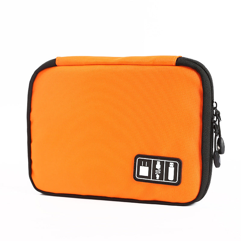 Sac de rangement de voyage haut de gamme, disque dur mobile, disque U, paquet d'organisation, écouteurs, SSD, chargeur | Câble disque dur T47
