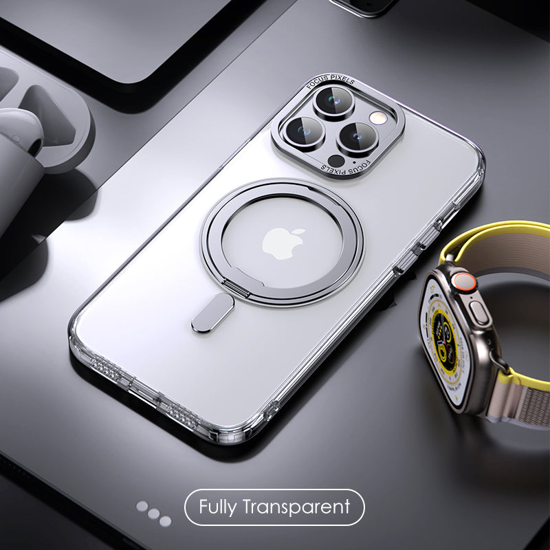 Support de chargeur magnétique sans fil 3 en 1 15 W | pour iPhone 15/14/13/12 Pro Max Plus, Apple Watch 9/8/7/6, AirPods | Station d'accueil de chargement rapide sans fil