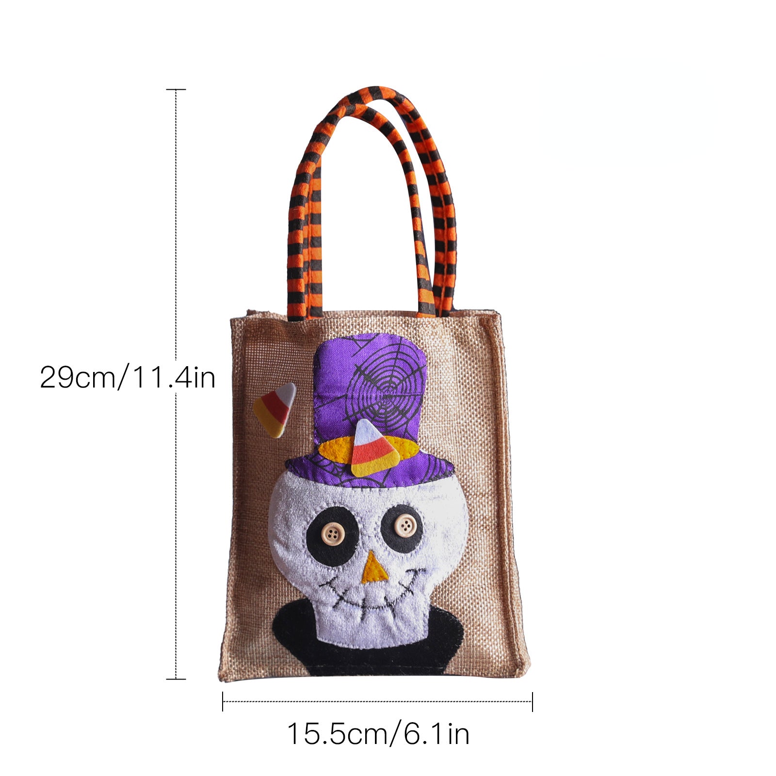 Premium Halloween-Geschenktasche - "Trick or Treat" | Elegante Halloween-Tag Geschenkverpackung & Dekor