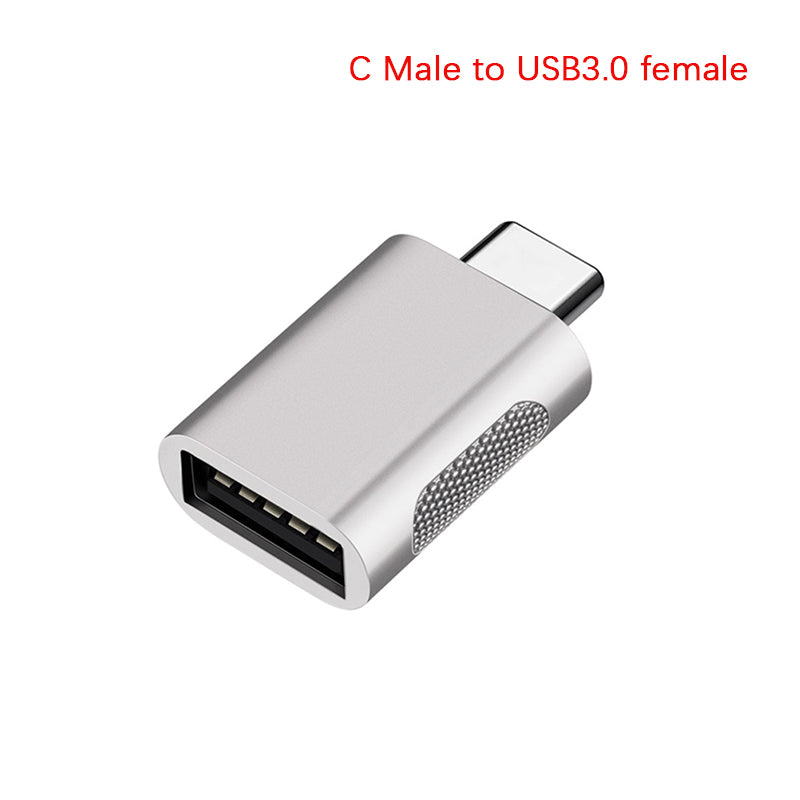 Premium USB-C to USB 3.0 Adapter, USB Type-C Female to USB Male for Macbook Air/Pro/M3/M2/M1: 16,14,13-inch | 2024/2023/2022/2020 Series , iPad Pro, iPhone, and Type-C Devices – Data Transfer