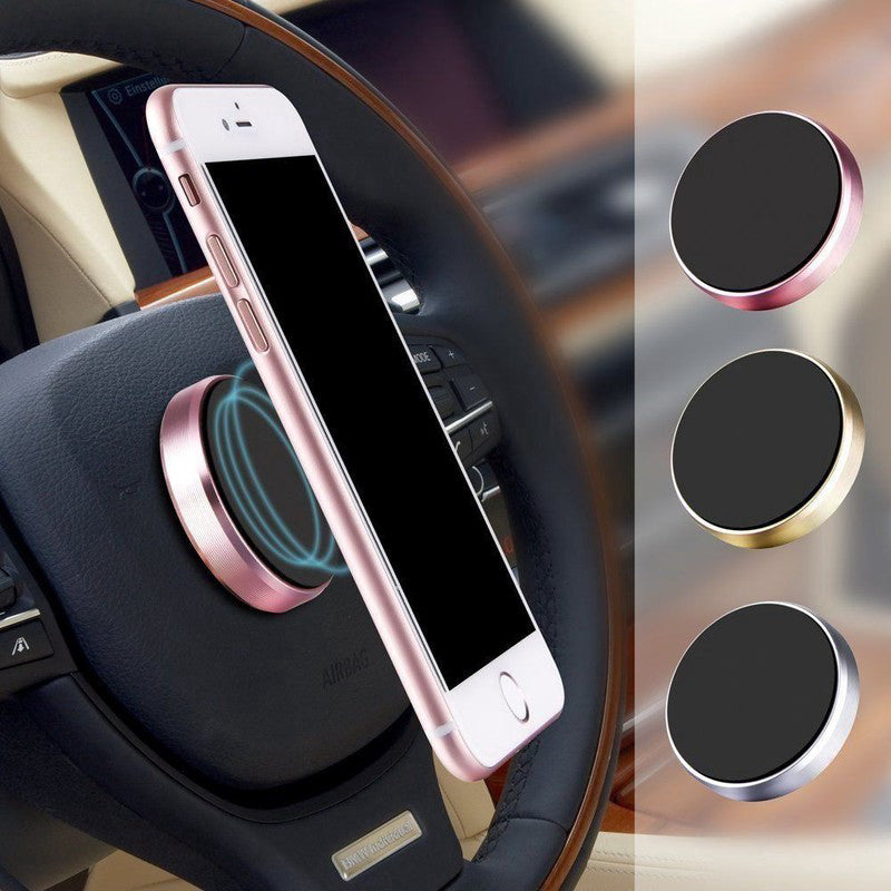 Professional Magnetic Universal Car Phone Holder, Premium Dashboard & Wall Magnet, Compatible with Smartphones, Apple iPhone, Samsung, iOS &amp; Android Huawei & Android