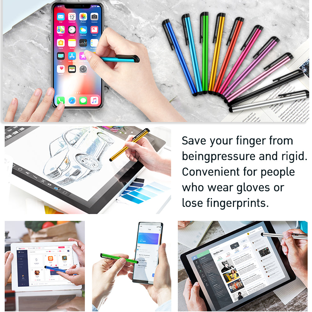 Premium Universalstift für iPad/Pro/Air/Mini: 10/9/8/7/6/5/4/3 Series | Handys& Tablets Sensibler Kapazitiver Bildschirmstift