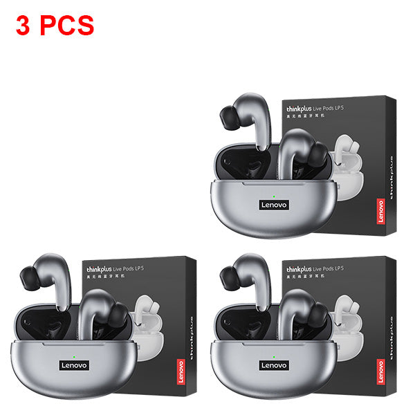 New Lenovo LP5 Wireless Premium Bluetooth Earphones: HiFi Music Headphones for Sports, Waterproof Headset with Microphone | Limited Edition