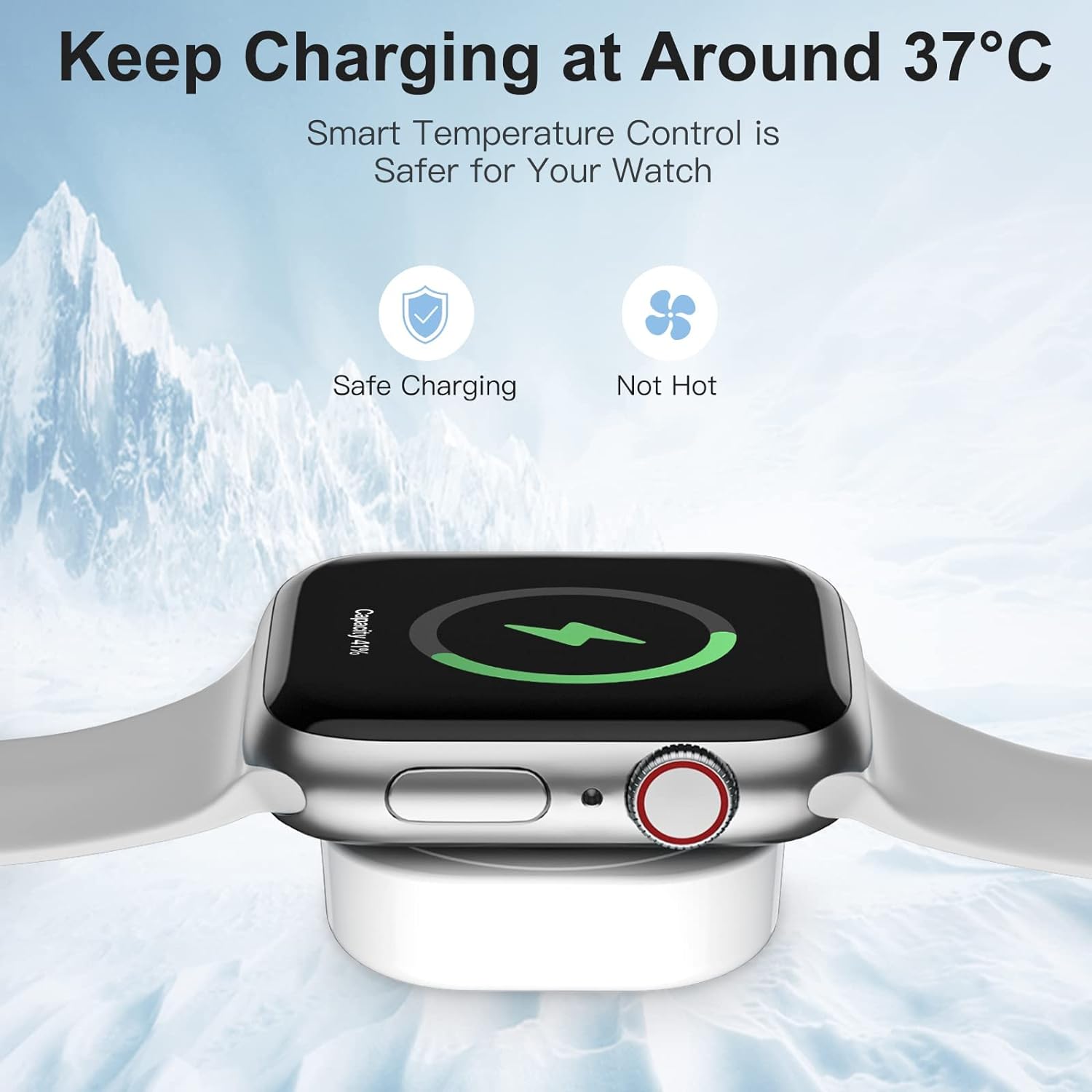 Cable for High-Quality Apple iWatch Wireless Charger Watch 10/9/8/7/6/5/4/3/2/1 & Ultra 2/1, SE: 2024, 2023, 2022, 2021, 2020, 2019, 2018, 2017, 2016 | Charging for iPhone 14 13 12 11 | Premium USB Lightning Charging Cable